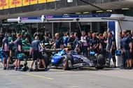 Carlos Sainz during the Friday practice session(s) of the 2025 F1 Azerbaijan GP (Getty Images)